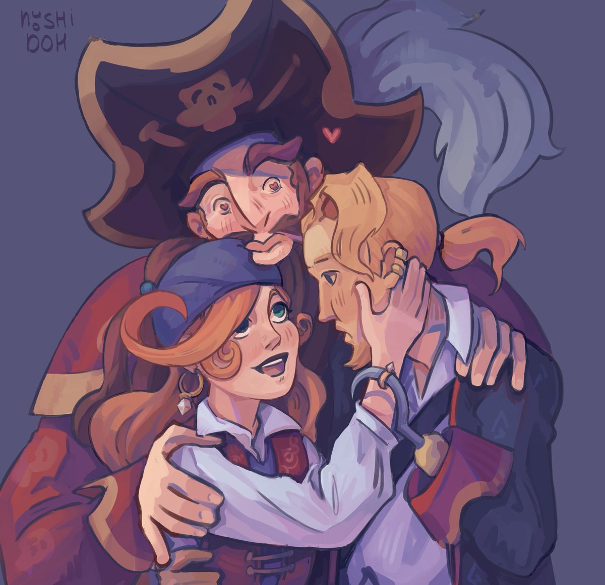 izmoros's tweet image. #Fanart #illusration #rkgk #art #drawing #monkeyisland #イラスト #ラクガキ #デッサン