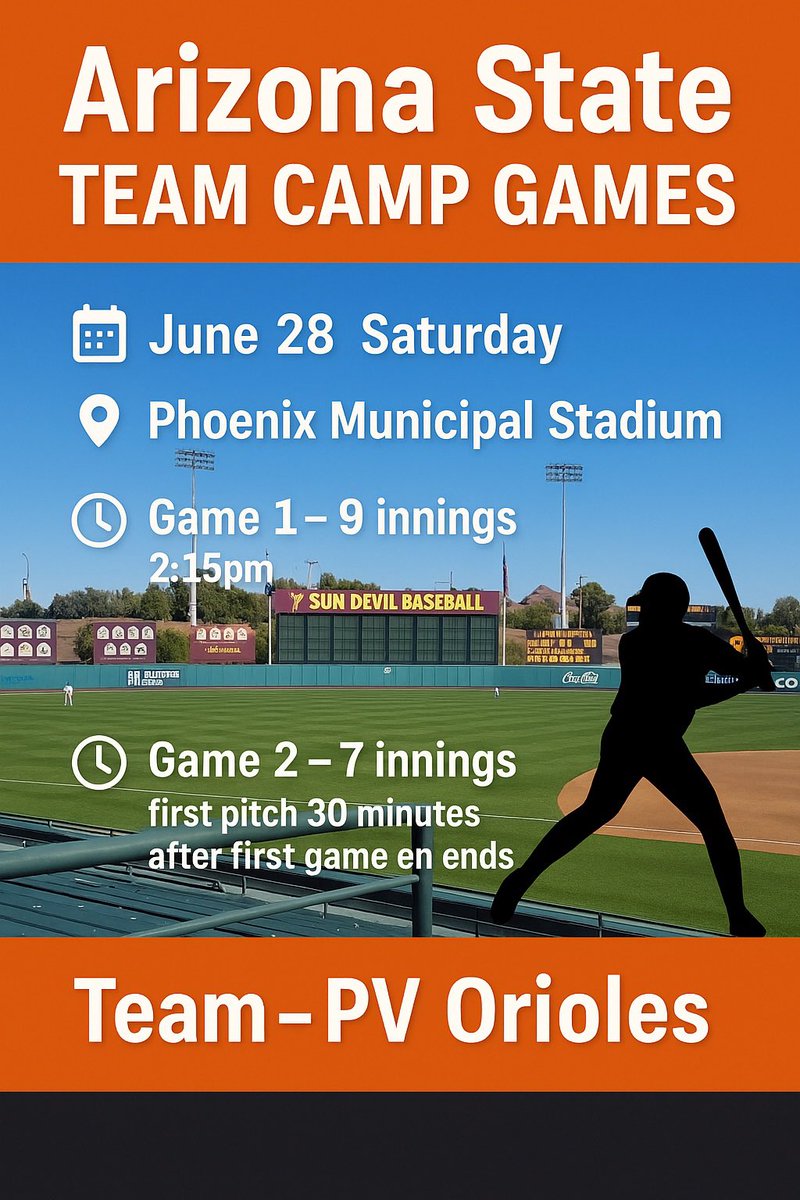 ChaseT2027's tweet image. Playing with PV Orioles at ASU Team Camp – truly grateful!
#PVOrioles #ASUTeamCamp #Grateful #2027Prospect #LeftHandedHitter