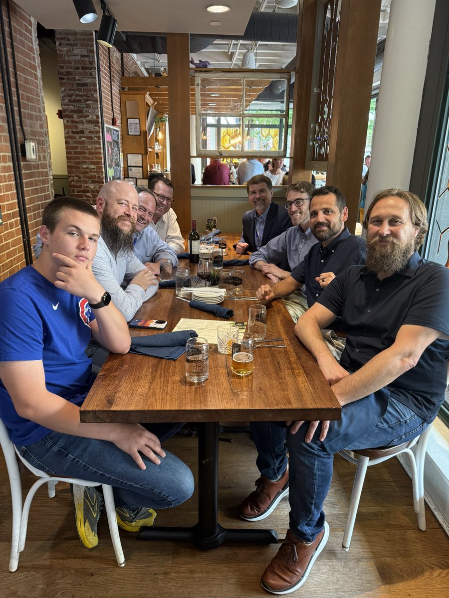 warne's tweet image. A favorite annual #pcaga event convened by @ATXPastor is the Christ PCA (Temecula, CA) alumni dinner. Former CPC members, interns and pastors, all now PCA elders (+ one son of an elder) serving across the country, some not present serving even abroad. A wonderful kingdom legacy!