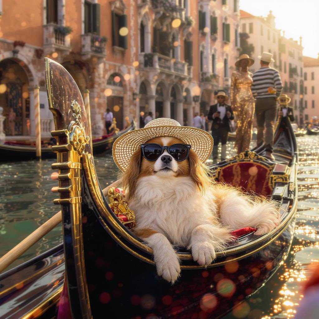 LulusGossip's tweet image. BREAKING: Lulu spotted cruising the canals of Venice ahead of Bezos’s wedding.
Bill Gates looked confused. Kris Jenner looked booked. Lulu? Unbothered, sunglasses on.
#LulusGossip #VeniceVibes #BezosWedding #BrainrotElite