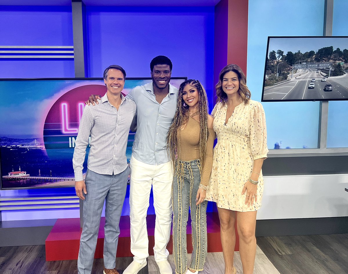 Kelenna Azubuike (@kelenna7) on Twitter photo Thank you <a href="/kron4news/">KRON4 News</a> and @justinewaldman for having my wife, <a href="/rona_azubuike/">Rona Azubuike</a> and I on today’s <a href="/liveinthebaytv/">LIVE! in The Bay</a> segment featuring #kelennasfamousgourmetcornbread We enjoyed meeting everyone in your crew. Thank you <a href="/kron4news/">KRON4 News</a> and @justinewaldman for having my wife, <a href="/rona_azubuike/">Rona Azubuike</a> and I on today’s <a href="/liveinthebaytv/">LIVE! in The Bay</a> segment featuring #kelennasfamousgourmetcornbread We enjoyed meeting everyone in your crew.