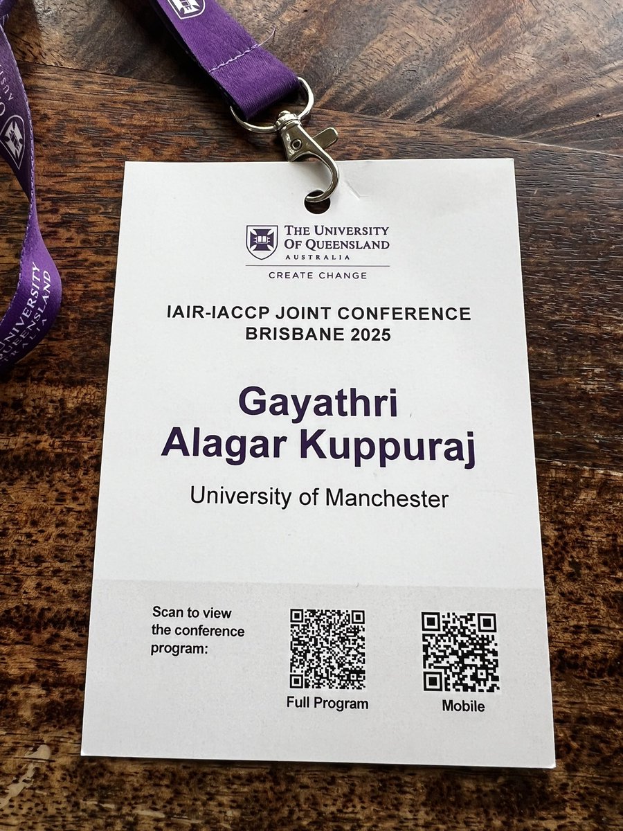 AlagarKuppuraj's tweet photo. Presenting my research at the @iaccp conference in Brisbane. Thank you @OfficialUoM, @UoMCounsPsych and @PGRSEED for the opportunity. Delighted to be here and proud to be representing my division and cohort. https://t.co/ft1mItEvAp