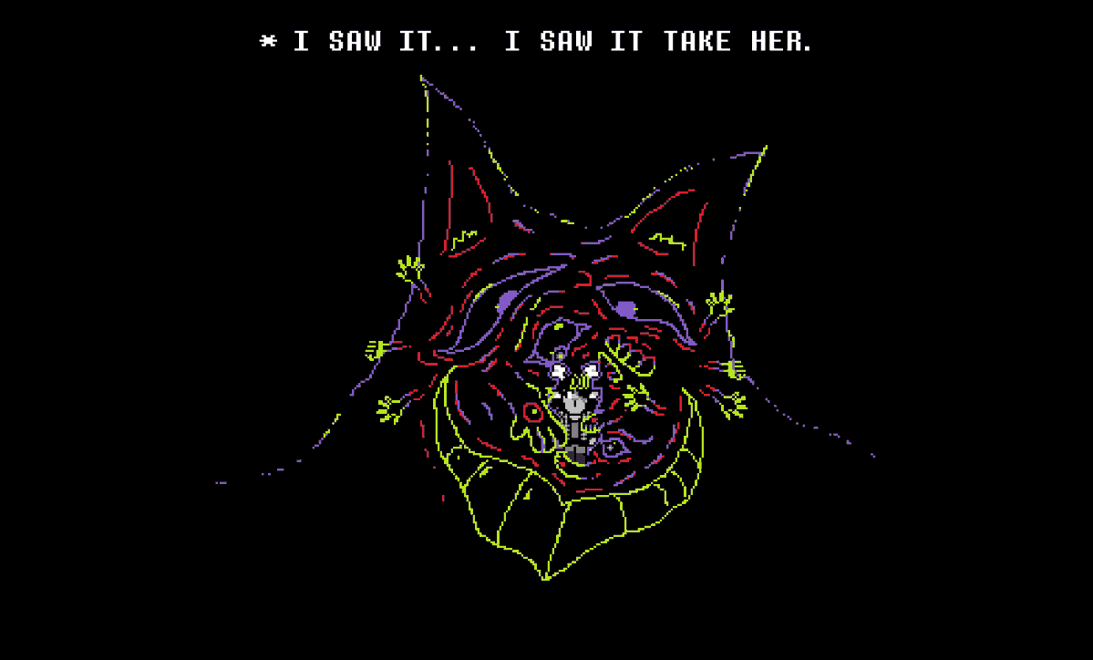 Posting out of context chapter five screenshots with the time machine #deltarune