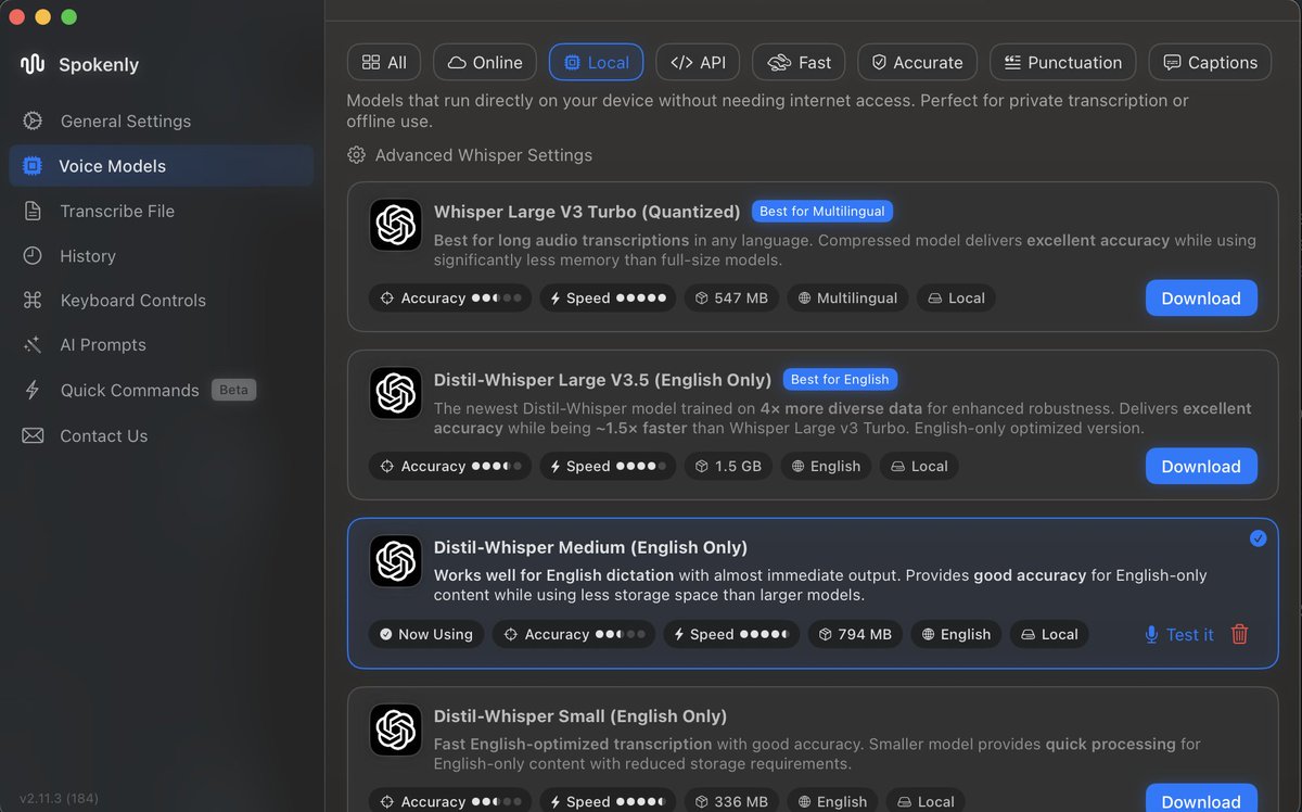 spokenly.app
Free on the Mac App Store - Use voice to text  for all your workflows - Strong foundations in prompting + efficient voice workflow is a cheatcode