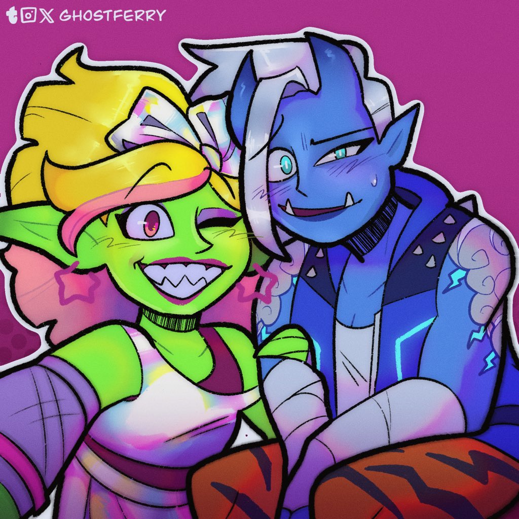 ghostferry_'s tweet image. Selfie #legendsofavantris #stardustrhapsody