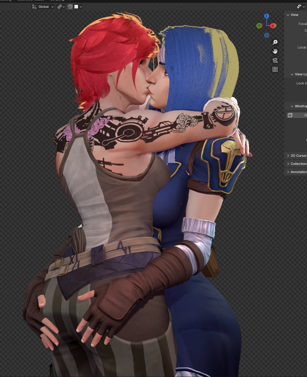 sergiogGonzoM's tweet image. Another WIP taken from the sketches of Caitvi's scene from Arcane