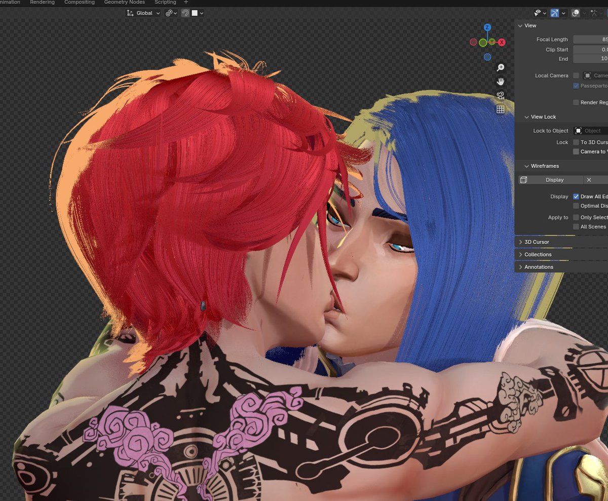 sergiogGonzoM's tweet image. Another WIP taken from the sketches of Caitvi's scene from Arcane