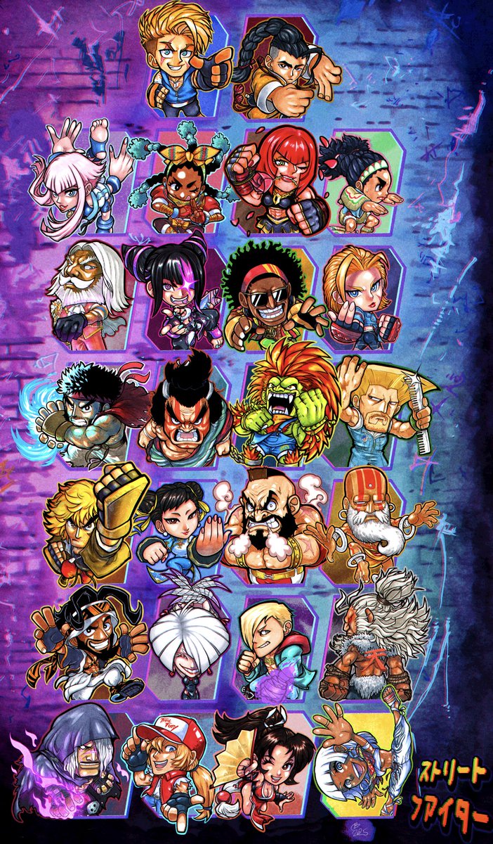 Select Your Character! Street Fighter 6 SD
スト6