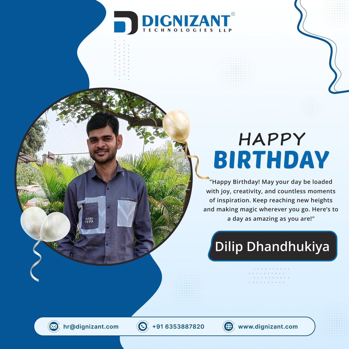 Dignizant Technologies (@dignizant) on Twitter photo ๐๐๐ฎ๐ฝ๐ฝ๐ ๐๐ถ๐ฟ๐๐ต๐ฑ๐ฎ๐, ๐๐ถ๐น๐ถ๐ฝ ๐๐ต๐ฎ๐ป๐ฑ๐ต๐๐ธ๐ถ๐๐ฎ!๐
Today, we celebrate not just your birthday, but you! Your energy and dedication inspire everyone around you. ๐ผ๐
#HappyBirthday #TeamDignizant #LevelUp #Cake #Candle #CheersToAnotherYear #DignizantFamily ๐๐๐ฎ๐ฝ๐ฝ๐ ๐๐ถ๐ฟ๐๐ต๐ฑ๐ฎ๐, ๐๐ถ๐น๐ถ๐ฝ ๐๐ต๐ฎ๐ป๐ฑ๐ต๐๐ธ๐ถ๐๐ฎ!๐
Today, we celebrate not just your birthday, but you! Your energy and dedication inspire everyone around you. ๐ผ๐
#HappyBirthday #TeamDignizant #LevelUp #Cake #Candle #CheersToAnotherYear #DignizantFamily