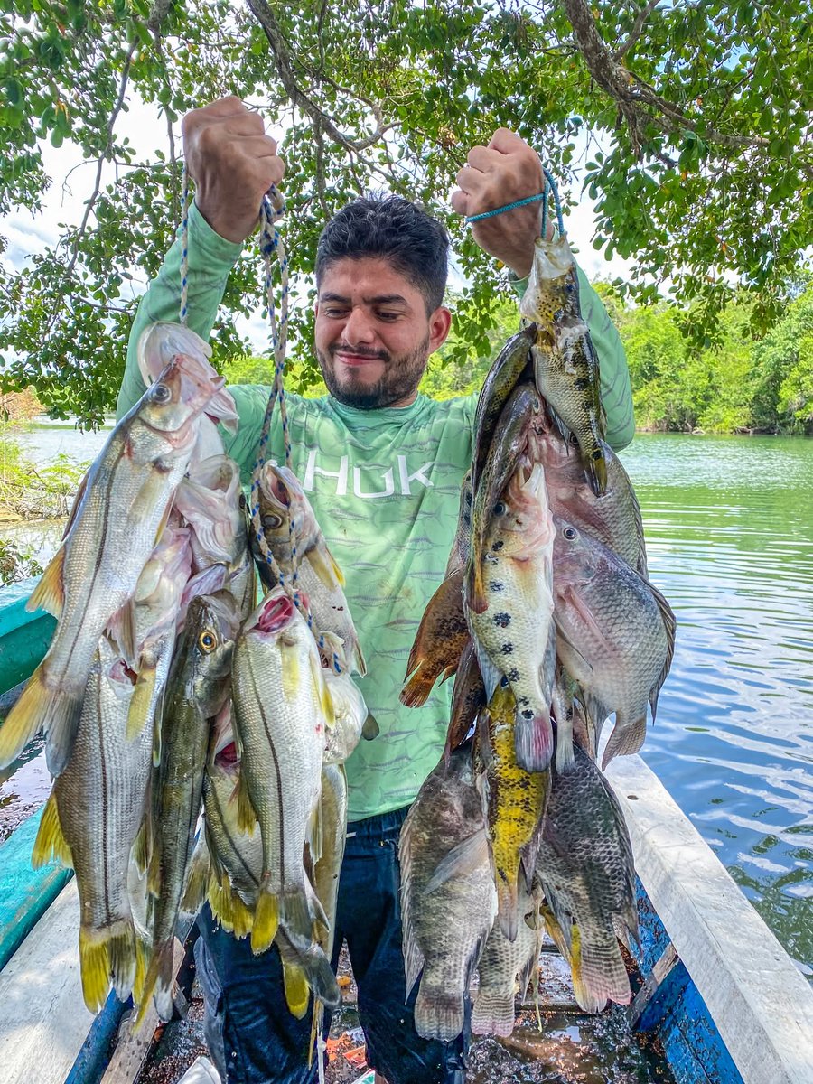 Bendecida pesca. El que madruga, Dios lo ayuda. #RíoSanJuan                            #RelaxNica #NicaraguaSensacional