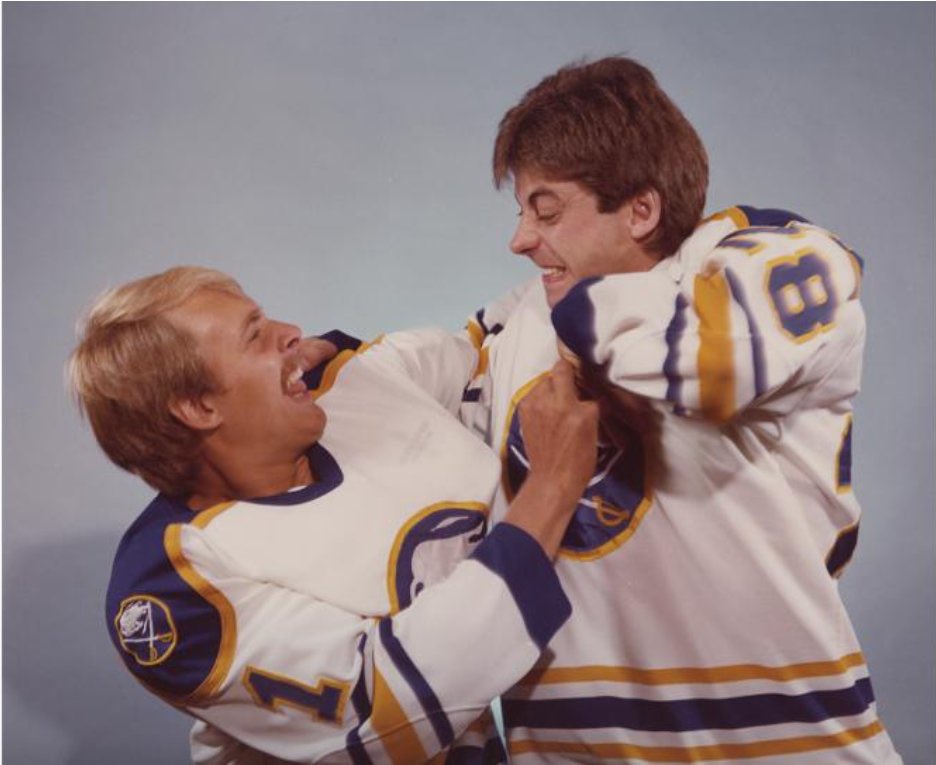 SabresFunStats's tweet photo. Taken in the same draft. 1979-80 Vezina Winners. #SabresDraftHistory https://t.co/PUqc6cTO2k
