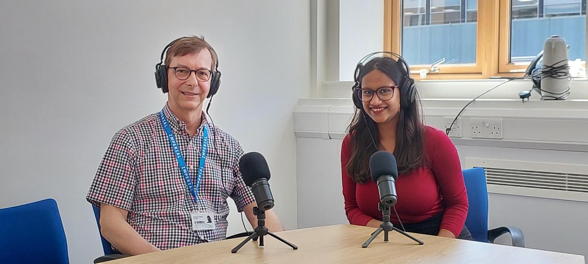 ImperialChemEng's tweet image. Catch Prof Martin Trusler in the latest episode of Imperial #ChemEngCast as he breaks down the physics behind clean energy innovation. 🌍⚡
🎧 Tune into Episode 3, hosted by Diya Agrawal, now streaming on Spotify! open.spotify.com/episode/76m7cw…
#OurImperial