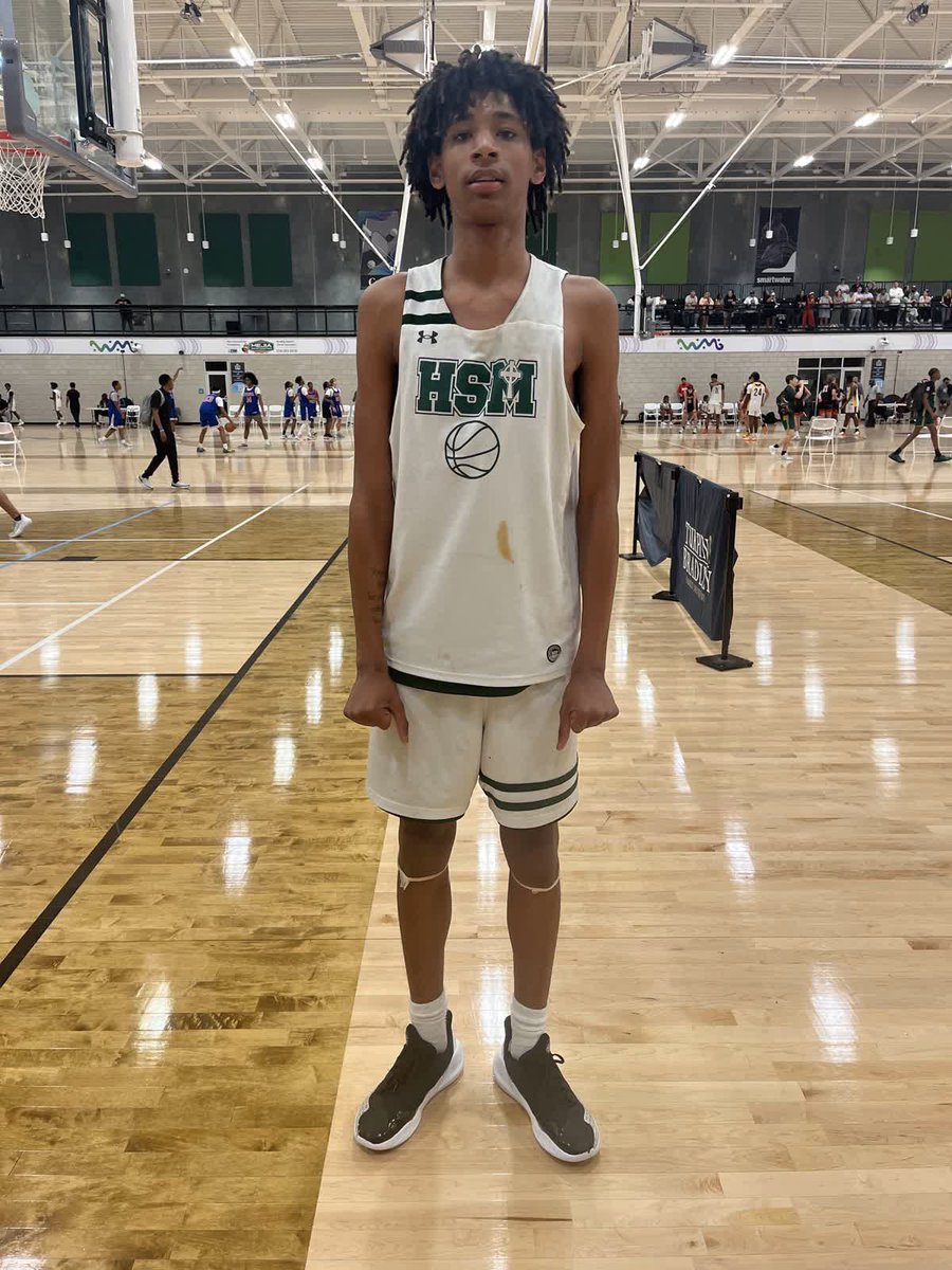 🏆LHSBCA - JSE Team Camp
⛹️‍♀️ Ethan Dubreuil
🏀 Holy Savior Menard 
🎓2027

📝College coaches need to get familiar with the name Ethan Dubreuil. The 6’6 stretch big man had 26 points and 13 boards. Great hands and athleticism to block shots and finish around the rim.