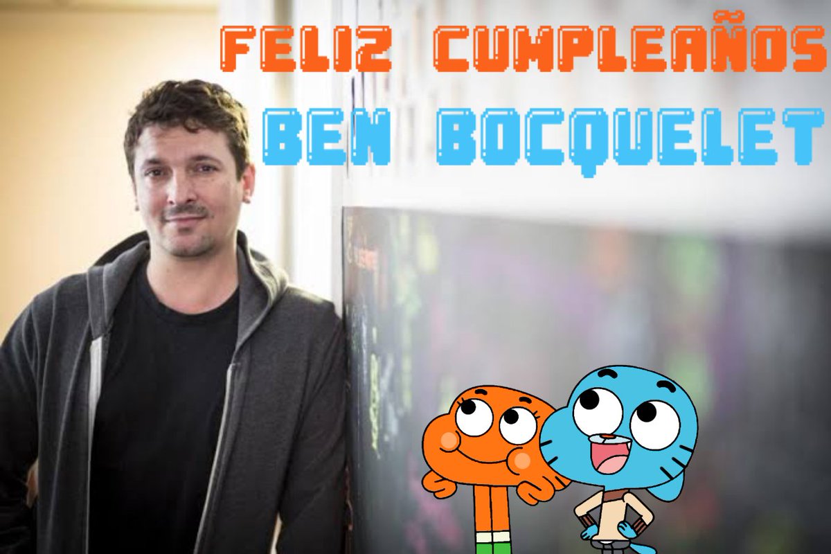 luis1201_arturo's tweet photo. Feliz cumpleaños Ben Bocquelet.
#ElIncreibleMundoDeGumball @Isabel_Martinon #GerardoMendoza #BenBocquelet #FelizCumpleañosBenBocquelet #CartoonNetwork https://t.co/WApRy7CWbA