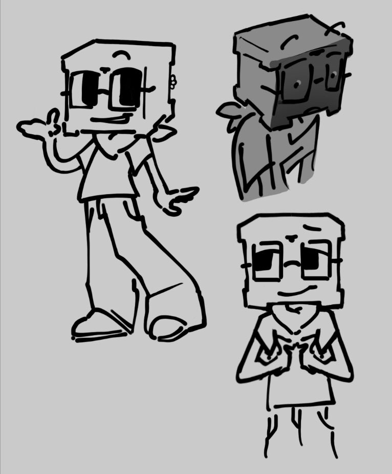 C0270_27's tweet image. I was gonna draw more Boxten but i ran out of ideas 馃槶
#dandysworld #dandysworldfanart