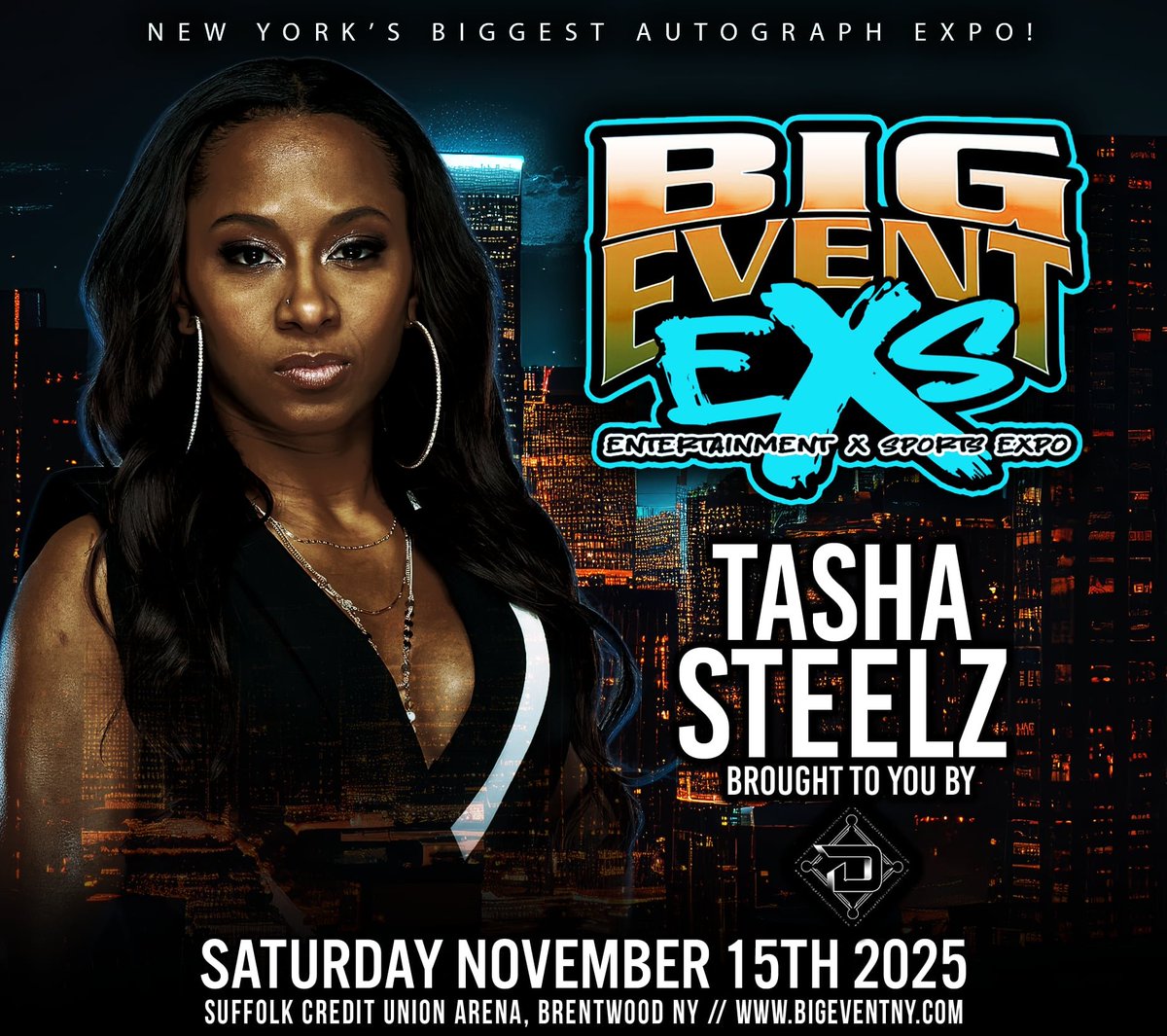 damage365 Promotions (@damage365radio) on Twitter photo Latasha Harris also know as Tasha Steelz <a href="/RealTSteelz/">Tasha Steelz</a> is a native New Jersey wrestling talent that competes for TNA Wrestling. She's a former Knockouts World Champion and 2x Knockouts Tag Team Champion.
She will be joining damage365 Promotions as their 3rd guest at <a href="/bigeventny/">Bigeventny</a> Latasha Harris also know as Tasha Steelz <a href="/RealTSteelz/">Tasha Steelz</a> is a native New Jersey wrestling talent that competes for TNA Wrestling. She's a former Knockouts World Champion and 2x Knockouts Tag Team Champion.
She will be joining damage365 Promotions as their 3rd guest at <a href="/bigeventny/">Bigeventny</a>