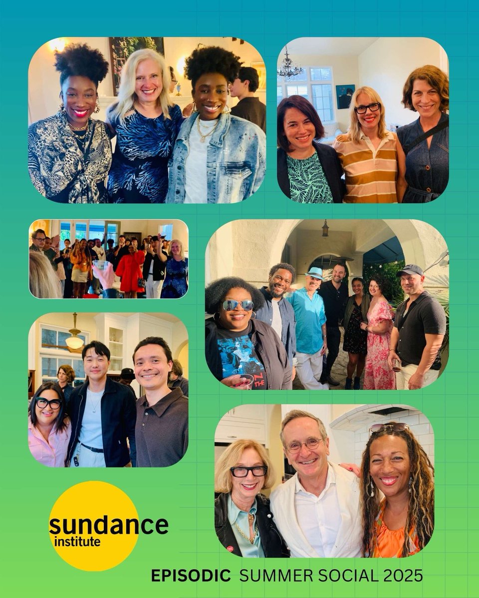 SundanceSatter's tweet image. We had a fantastic Episodic Program Summer Social hosted by our great supporter Sarah Timberman with so many of our Alum, Creative Advisors and Industry Mentors that was organized by our wonderful @sundanceorg colleague Jandiz Cardoso, Director of our Episodic Program.