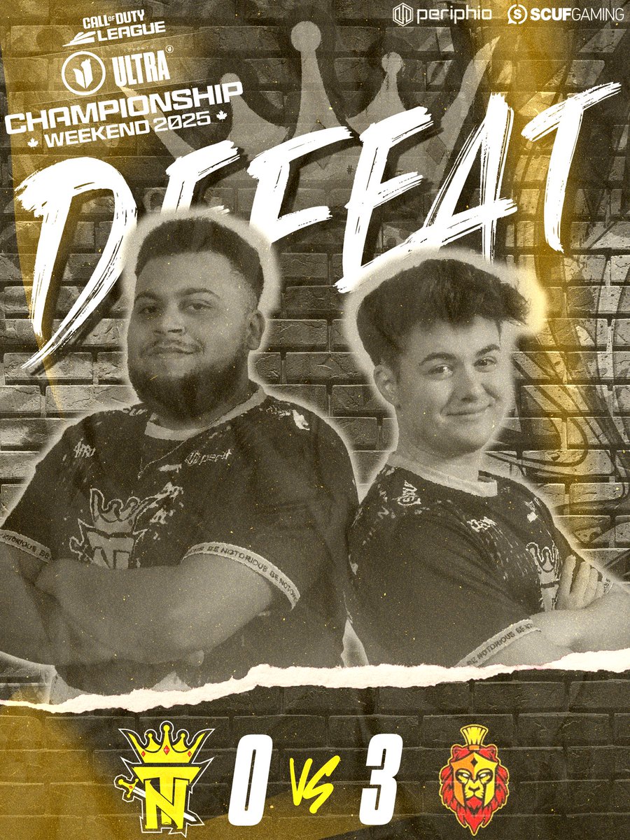 _TeamNotorious's tweet image. we fall 0️⃣-3️⃣ and bow out of champs
GGs @rally_esports x @HTownSpartansGG 🤝
#BeNotorious👑