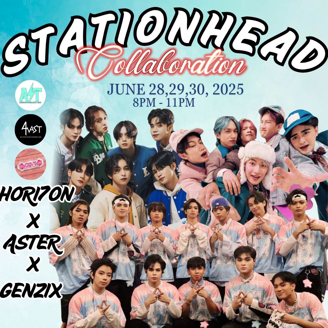 📣 COLLAB ALERT 📣

Get yourself ready as we will be having a 3 day stationhead collab party with @AsterVast_ofc and <a href="/genzixsvteam/">GenZix Stream-Vote Team | GENEZIS : GenZix Con</a> .

🗓 JUNE 28-29-30
⏰ 8PM - 11PM PHT

D1. stationhead.com/avast
D2. stationhead.com/aevasteamofc
D3. stationhead.com/genzixofcsh

 #ASTER #GENZIX #HORI7ON