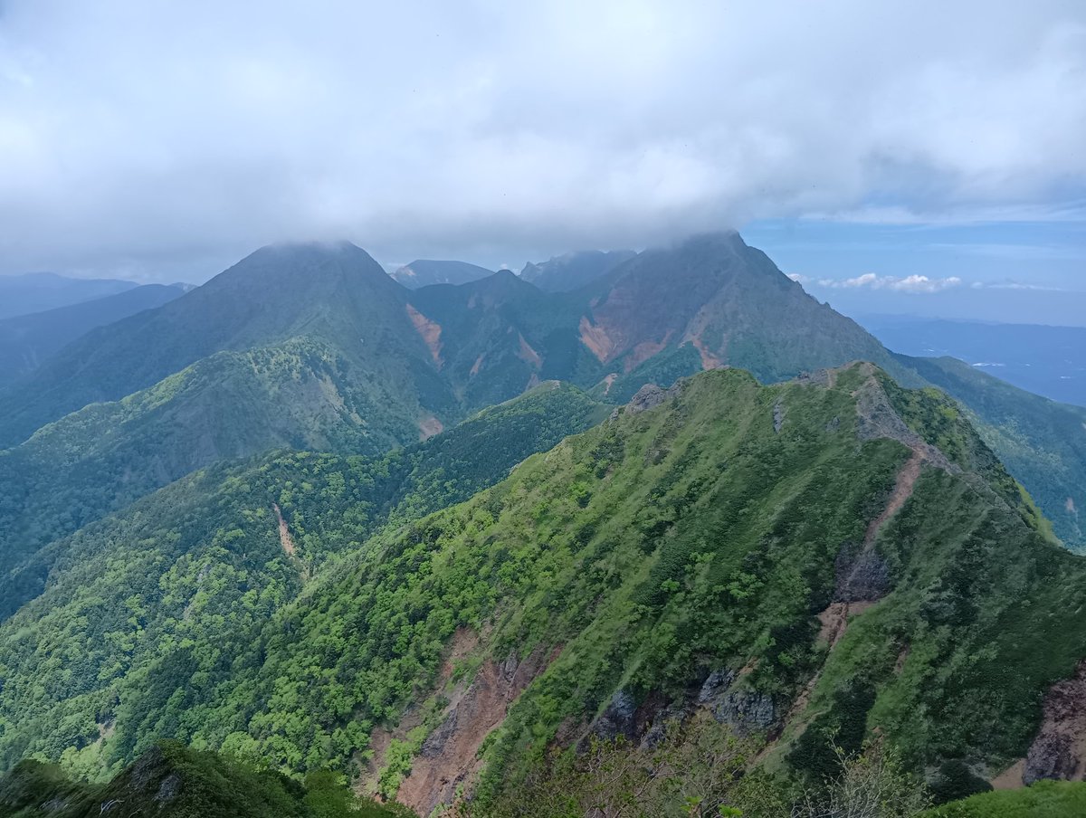 ギボシから阿弥陀赤岳