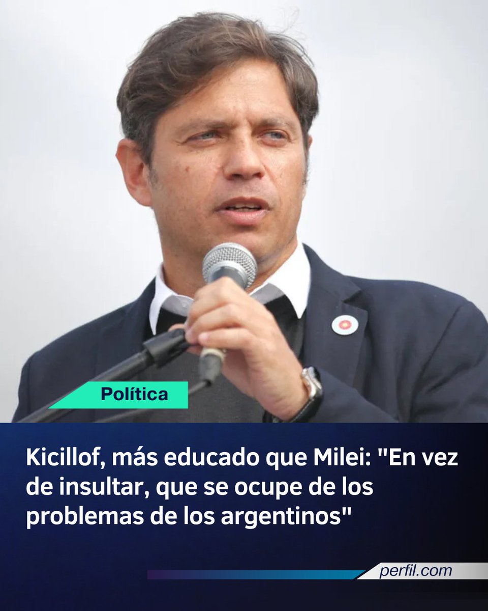 ❗ El gobernador bonaerense, Axel Kicillof, contestó a los cuestionamientos del presidente Javier Milei, que lo comparó con el líder soviético Iósif Stalin, sucesor de Vladimir Lenin y responsable de perpetrar algunos de los mayores crímenes de la historia, incluyendo las purgas