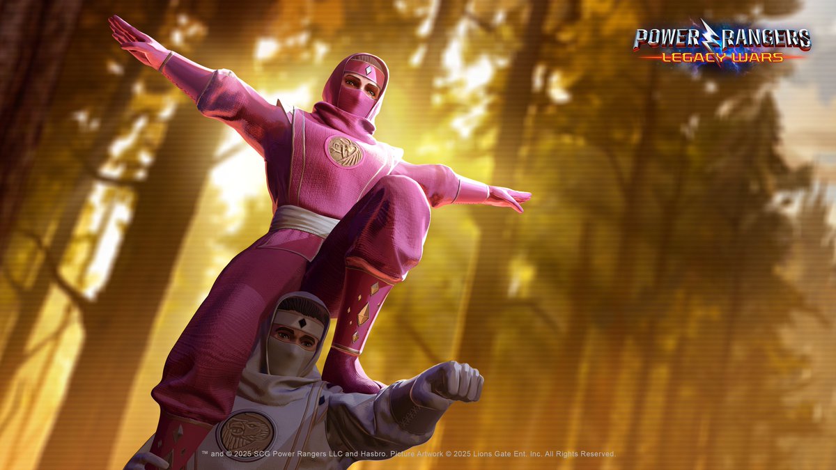 PRLegacyWars's tweet image. Ninja agility and fierce spirit. Download your exclusive Kimberly Hart wallpaper now and bring some stealthy ninja power to your device! 📲