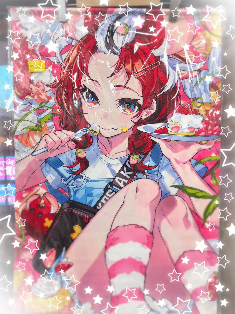 ハコス・ベールズ 活動2周年記念 数量限定 直筆サイン スタンドカード