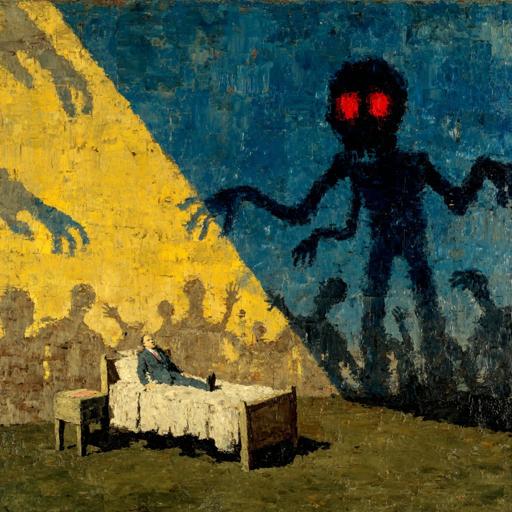 Sleep paralysis of the average American businessman