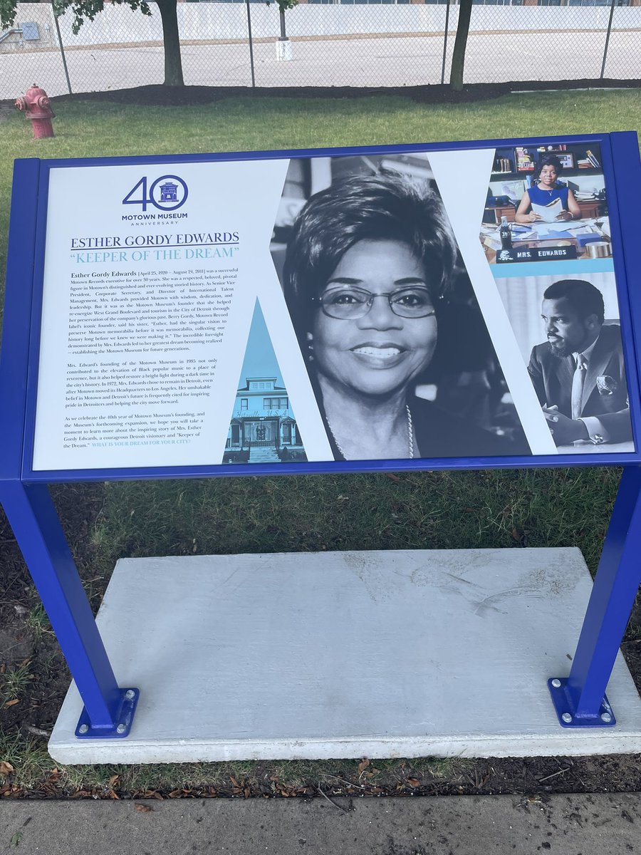 leegroup's tweet image. As part of its 40th anniversary celebration, @Motown_Museum unveiled #KeeperoftheDream #DetroitRiverwalk #MotownMile.
Check it out!
@freep @detroitnews @Local4News @WWJ950 @FOX2News @leegroup