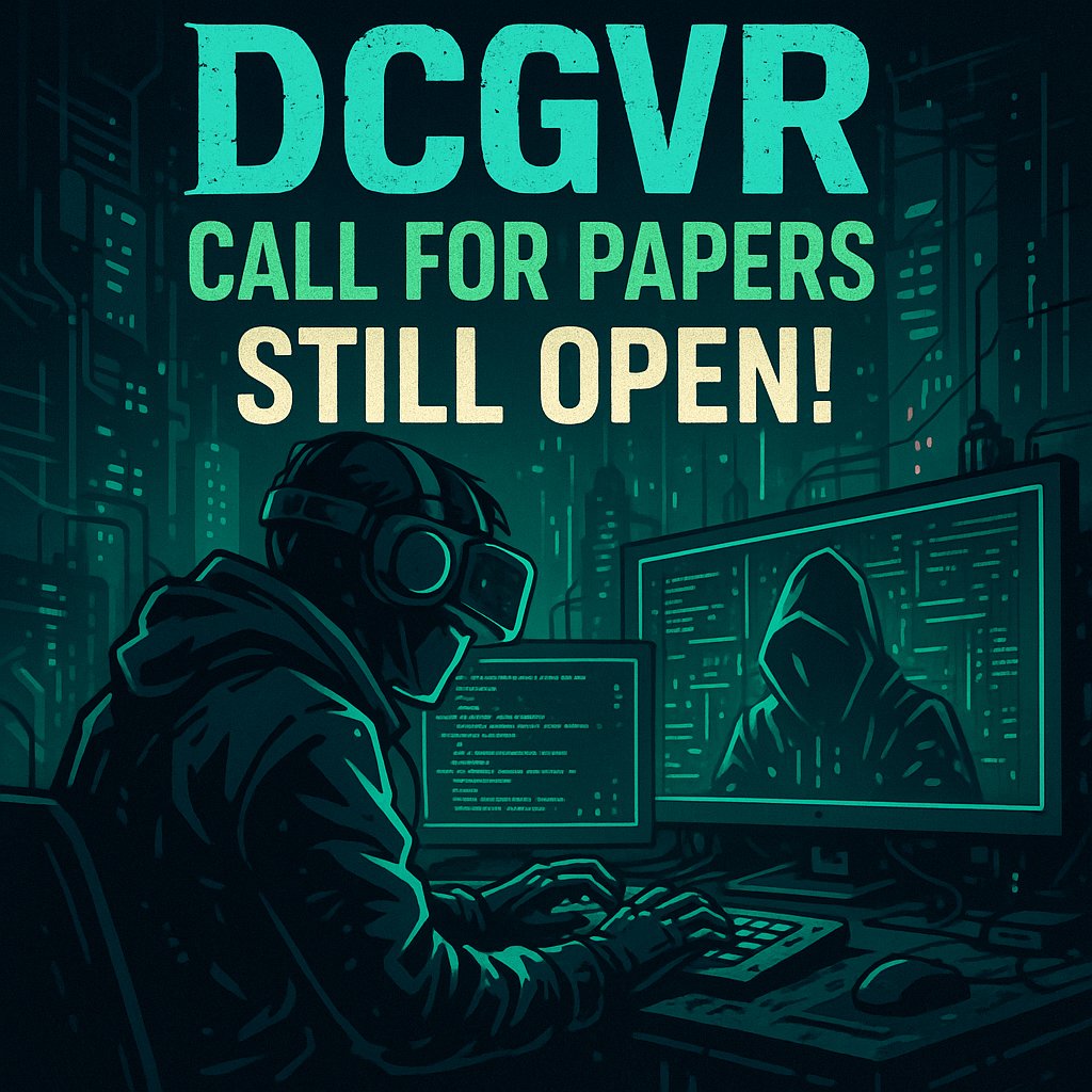 Our #CFP deadline has been extended!

Don't miss the opportunity to present your DEF CON Groups research virtually during #DEFCON33.

No VR headset required!

Submit your proposal for a talk here: 👉 bit.ly/4i9VCJH

<a href="/defcon/">DEF CON</a> #cfp #hackers