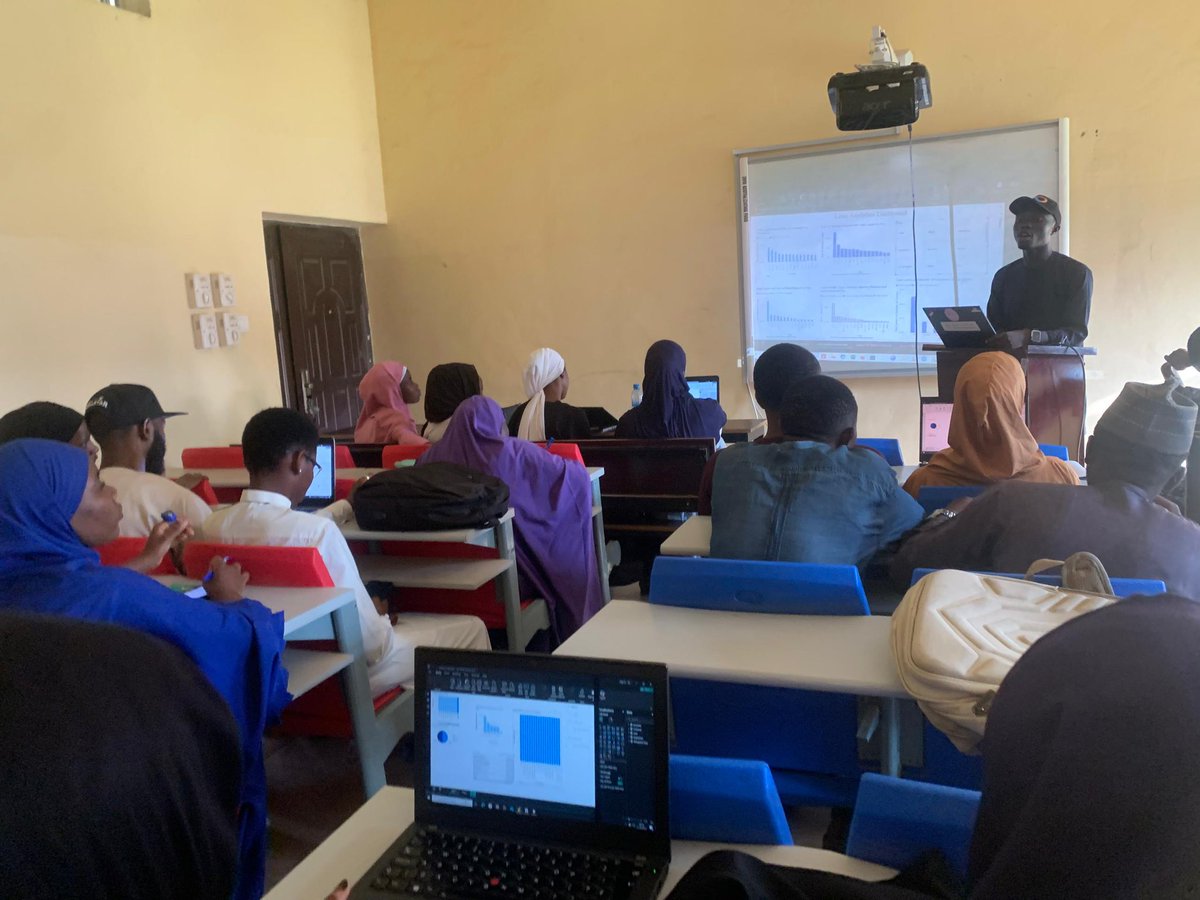 Abu_Devs's tweet image. Final day of the ABUDevs Data &amp;amp; BI Workshop. From 80 signups to 25 committed learners. Capstone week up next graduation loading! 
#ABUDevs #DataWorkshop #TechForStudents