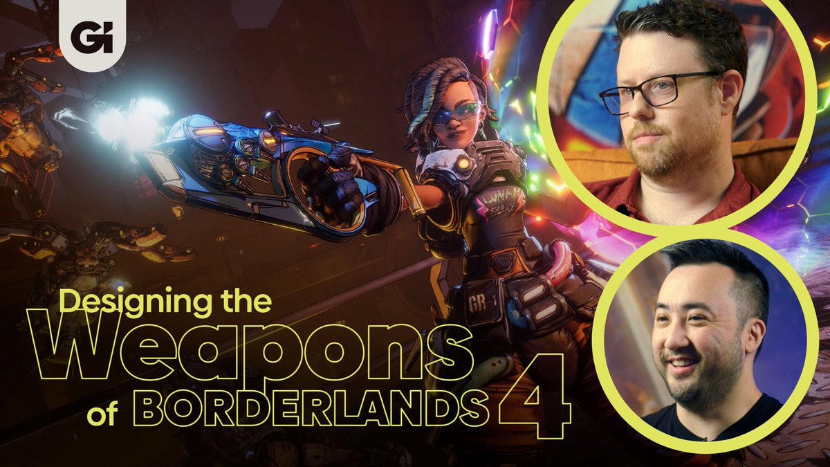 In this cover story video, <a href="/GearboxOfficial/">GearboxOfficial</a> developer leads share exclusive details about making new weapons for Borderlands 4.  

WATCH: youtube.com/watch?v=XuyRbr… #Borderlands4