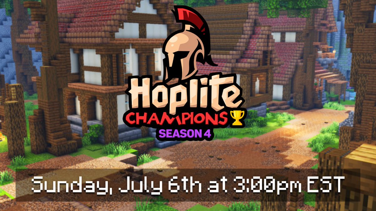 HopliteNetwork's tweet image. Hoplite Champions Season 4 is happening on Sunday, July 6th at 3:00pm EST
Read about all the details here: hoplite.gg/news/hoplite-c…