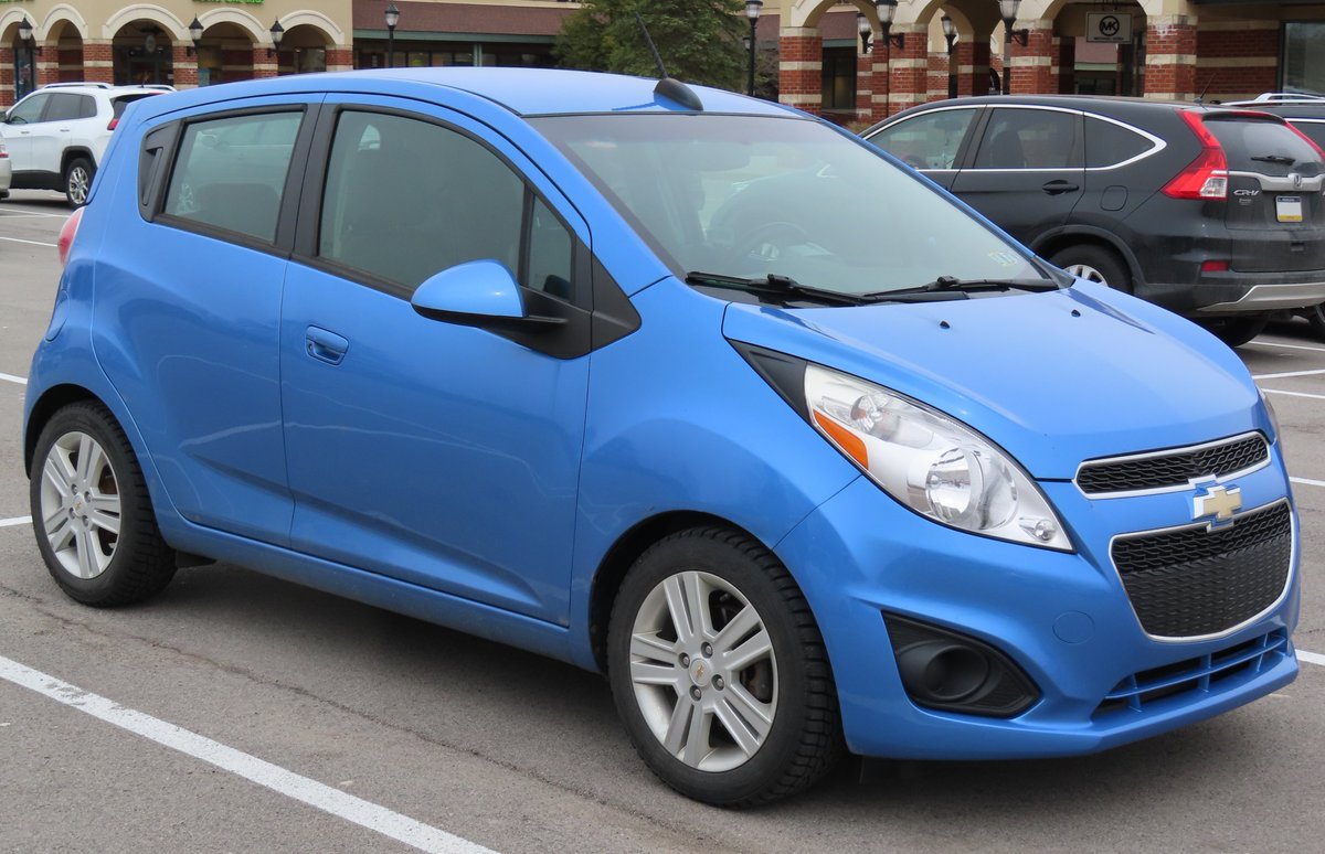 mercsbab's tweet image. does any car have a higher headlight to car ratio than the 2013 chevy spark