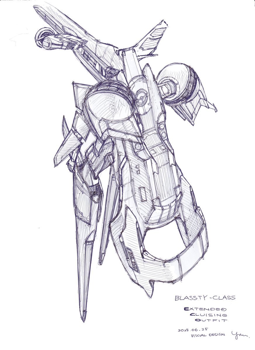 ＃PLAMAX #ブラスティー　2個目はこんな感じで作る予定。

長期ミッション艤装。
クルーズキャビンを大型化して乗員の環境を快適に。ｗ

スペシャルフォームの後ろ姿です。汚い絵でゴメンネ。