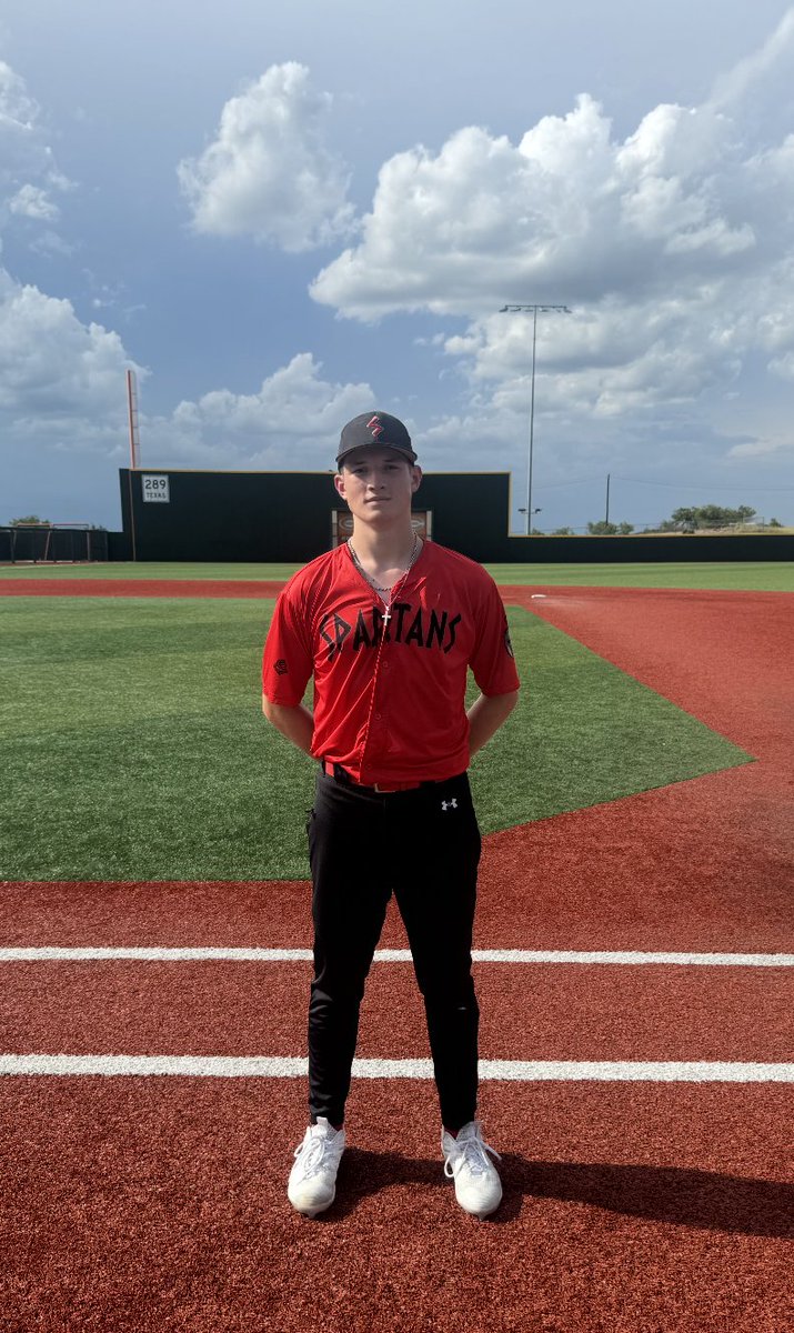 ✭Five Tool Texas✭ (@fivetooltexas) on Twitter photo F: <a href="/texas_spartans/">Texas Spartans Baseball</a> 2027 Bishop 3, Valor 16U 1
PoG: <a href="/andogajackson/">Jackson Andoga</a> 7 IP, 4K, 2H, 0 ER
Hitter: Andrew York 2-3, 2B, RBI F: <a href="/texas_spartans/">Texas Spartans Baseball</a> 2027 Bishop 3, Valor 16U 1
PoG: <a href="/andogajackson/">Jackson Andoga</a> 7 IP, 4K, 2H, 0 ER
Hitter: Andrew York 2-3, 2B, RBI