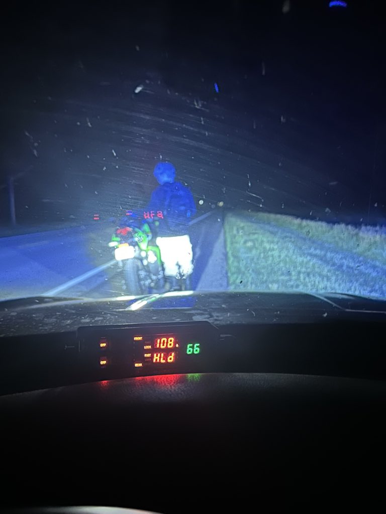NSP_TroopH's tweet image. Trp. Ali #NSP229 stopped this driver last night near Milford, NE in a 65 mile per hour zone. Between Memorial Day and Labor Day are referred to the deadliest 100 days for road users, and speed is a big factor in serious injury and fatality crashes in Nebraska. Slow Down!