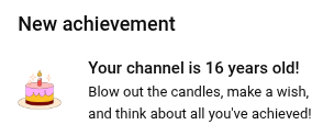 RaphaelRau's tweet image. Wow, I did not realize 🥳
My YouTube channel is now old enough to drink beer here in Germany.