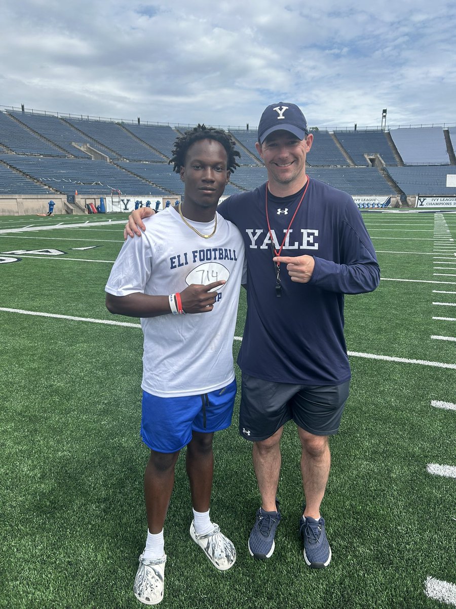 Hezekiah Davis (@ykthatsheze) on Twitter photo Thank you <a href="/ChrisBergeski/">Chris Bergeski</a> for evaluating and coaching me up today! Had a great time on campus! <a href="/CoachRenoYale/">Tony Reno</a> <a href="/yalefootball/">Yale Football</a> <a href="/JesuitTigers_FB/">Jesuit Tigers Football</a> <a href="/Andy_Villamarzo/">Andy Villamarzo</a> <a href="/PrepRedzoneFL/">Prep Redzone Florida</a> <a href="/BallCoachHP/">Coach D</a> Thank you <a href="/ChrisBergeski/">Chris Bergeski</a> for evaluating and coaching me up today! Had a great time on campus! <a href="/CoachRenoYale/">Tony Reno</a> <a href="/yalefootball/">Yale Football</a> <a href="/JesuitTigers_FB/">Jesuit Tigers Football</a> <a href="/Andy_Villamarzo/">Andy Villamarzo</a> <a href="/PrepRedzoneFL/">Prep Redzone Florida</a> <a href="/BallCoachHP/">Coach D</a>