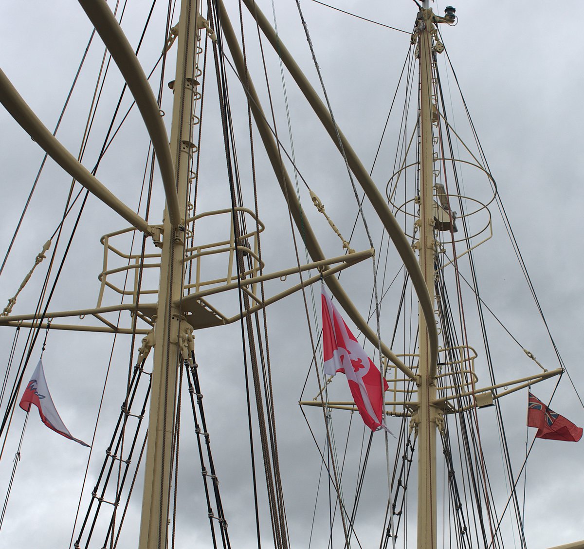 jac61941964's tweet image. Zawisza Czarny, Polish sailing ship at the Spillers Quay Newcastle,