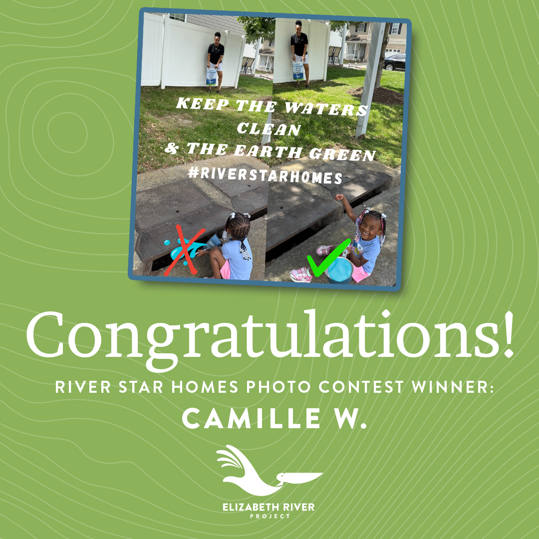 Congrats to our Photo Contest winner: Camille W! Her photo is a great example of how we can be good stewards of our communities &amp; keep our waterways clean. Thanks to everyone who submitted a photo &amp; voted! Become a River Star Home &amp; earn your yard flag: brnw.ch/21wTKfs