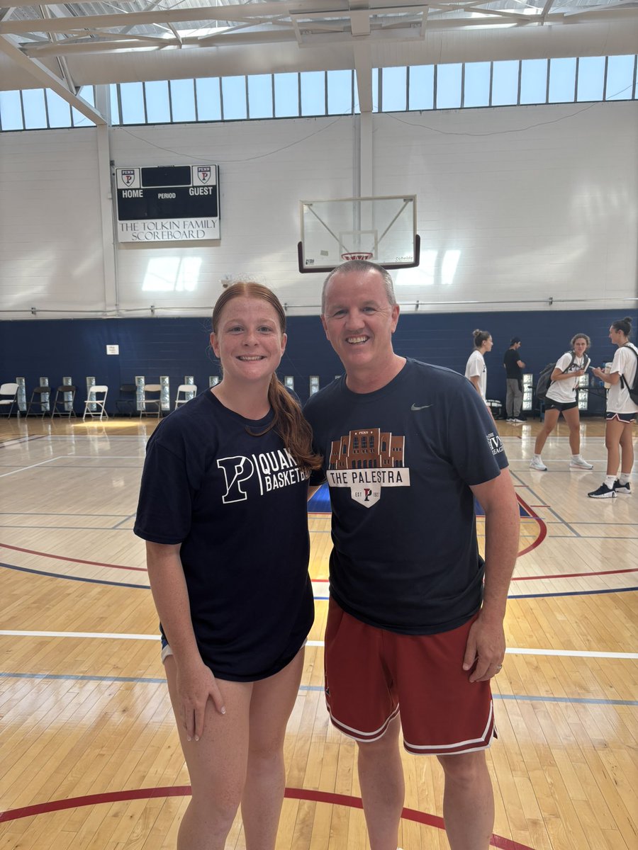 Noelle Grady (@noellegrady2027) on Twitter photo I had so much fun at <a href="/PennWBB/">Penn Women's Basketball</a> Elite Camp yesterday! It was such a great experience and the atmosphere was incredible! โค๏ธ๐๐ค
Thank you!
<a href="/chatgirlshoops/">Chatham High School (NJ) Girls Basketball</a> <a href="/nj_panthers/">NJ Panthers</a> I had so much fun at <a href="/PennWBB/">Penn Women's Basketball</a> Elite Camp yesterday! It was such a great experience and the atmosphere was incredible! โค๏ธ๐๐ค
Thank you!
<a href="/chatgirlshoops/">Chatham High School (NJ) Girls Basketball</a> <a href="/nj_panthers/">NJ Panthers</a>