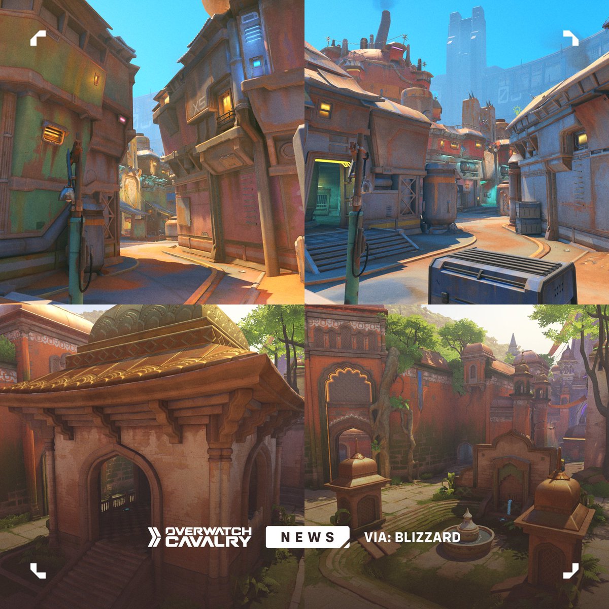 OWCavalryBR's tweet image. Imagens de algumas das Mudanças nos Mapas de Flashpoint em #Overwatch2 ⚡

Os devs pedem à comunidade mais uma chance para o modo, dizendo: “queremos que Nova Junk City e Suravasa pareçam mapas divertidos e competitivos que mantenham a ação na direção certa.”