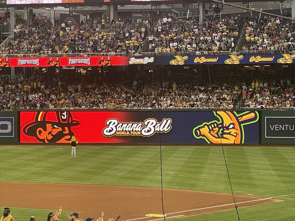 #BananaBall World Tour #NatsPark #DC