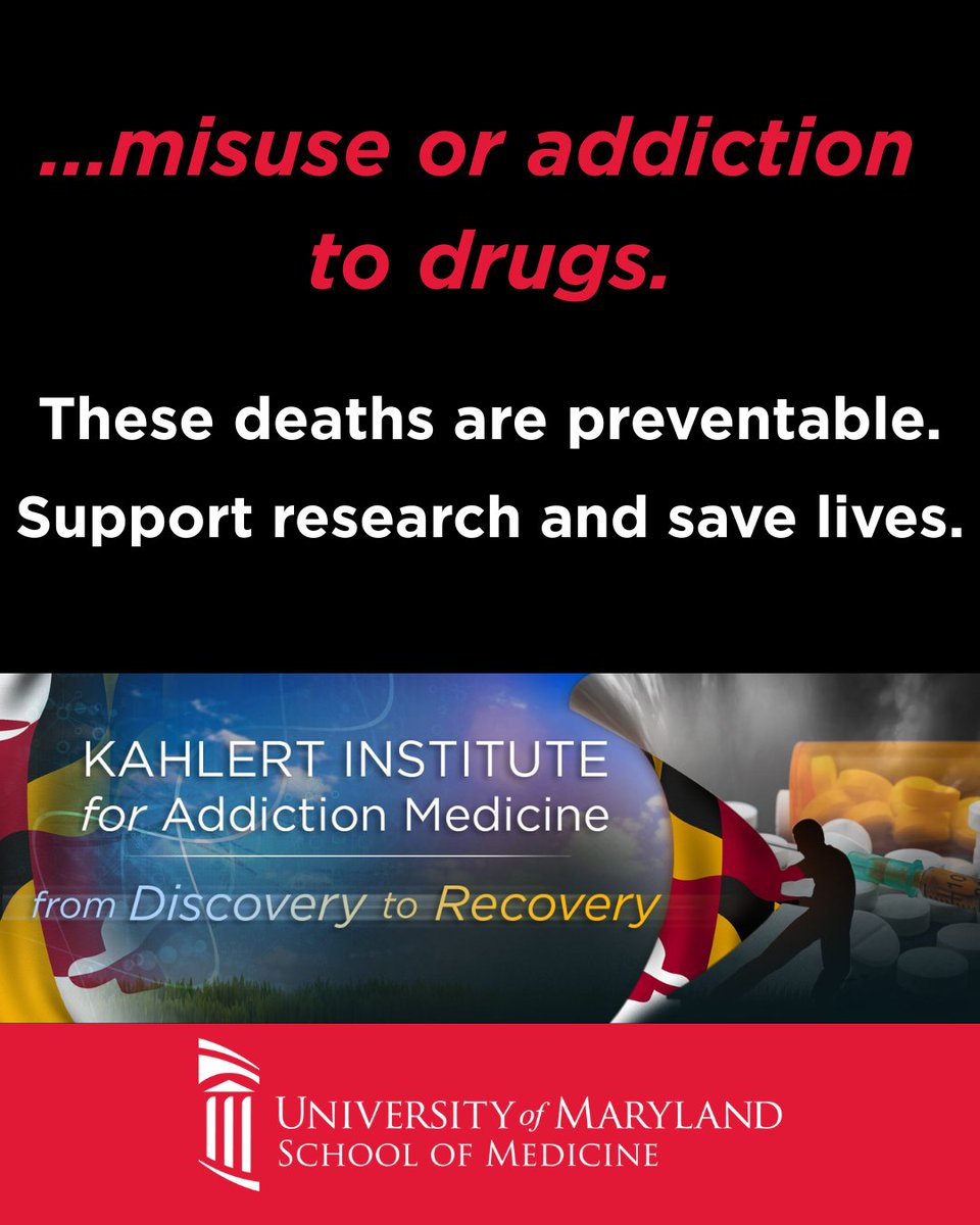 University of Maryland School of Medicine (@ummedschool) on Twitter photo The opioid crisis is far from over.
At <a href="/UMmedschool/">University of Maryland School of Medicine</a> and <a href="/Kahlert_UMSOM/">Kahlert Institute for Addiction Medicine</a>, weโre advancing research to understand addiction, improve treatment, and save lives. ๐ง ๐ฌ
addiction.umaryland.edu
#OpioidCrisis #AddictionResearch #SubstanceUseDisorder The opioid crisis is far from over.
At <a href="/UMmedschool/">University of Maryland School of Medicine</a> and <a href="/Kahlert_UMSOM/">Kahlert Institute for Addiction Medicine</a>, weโre advancing research to understand addiction, improve treatment, and save lives. ๐ง ๐ฌ
addiction.umaryland.edu
#OpioidCrisis #AddictionResearch #SubstanceUseDisorder
