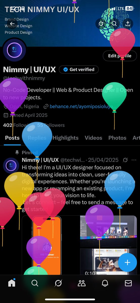 techwithnimmy's tweet image. Happy birthday to me