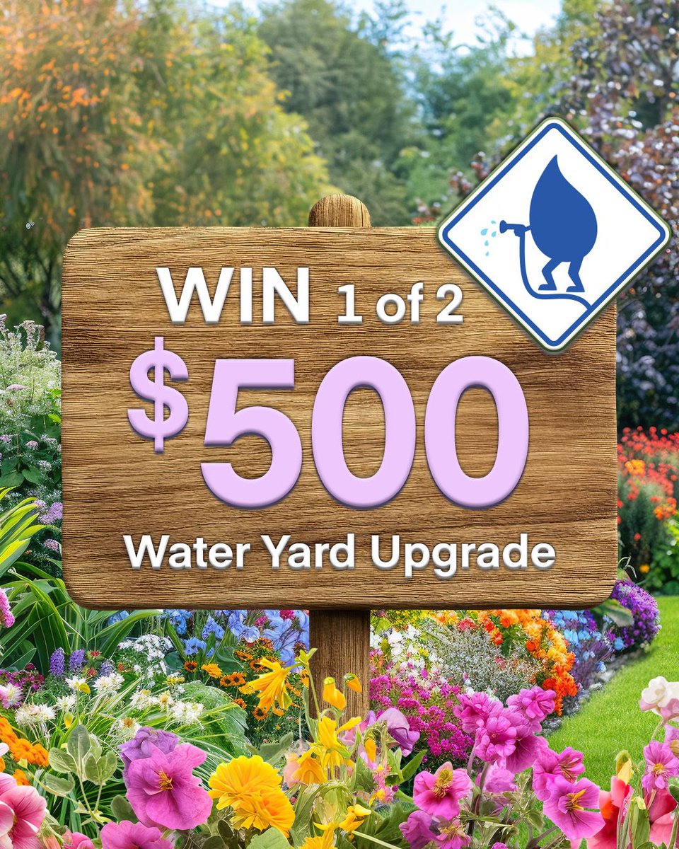 🎉 CONTEST ALERT, OKANAGAN!
Hey Okanagan! Are you taking steps to be more WaterWise this summer? 💦 

Take the #MakeWaterWork Pledge at MakeWaterWork.ca/pledge and you could WIN a $500 WaterWise yard upgrade! 🥳

Enter now and help keep our #Okanagan water healthy!