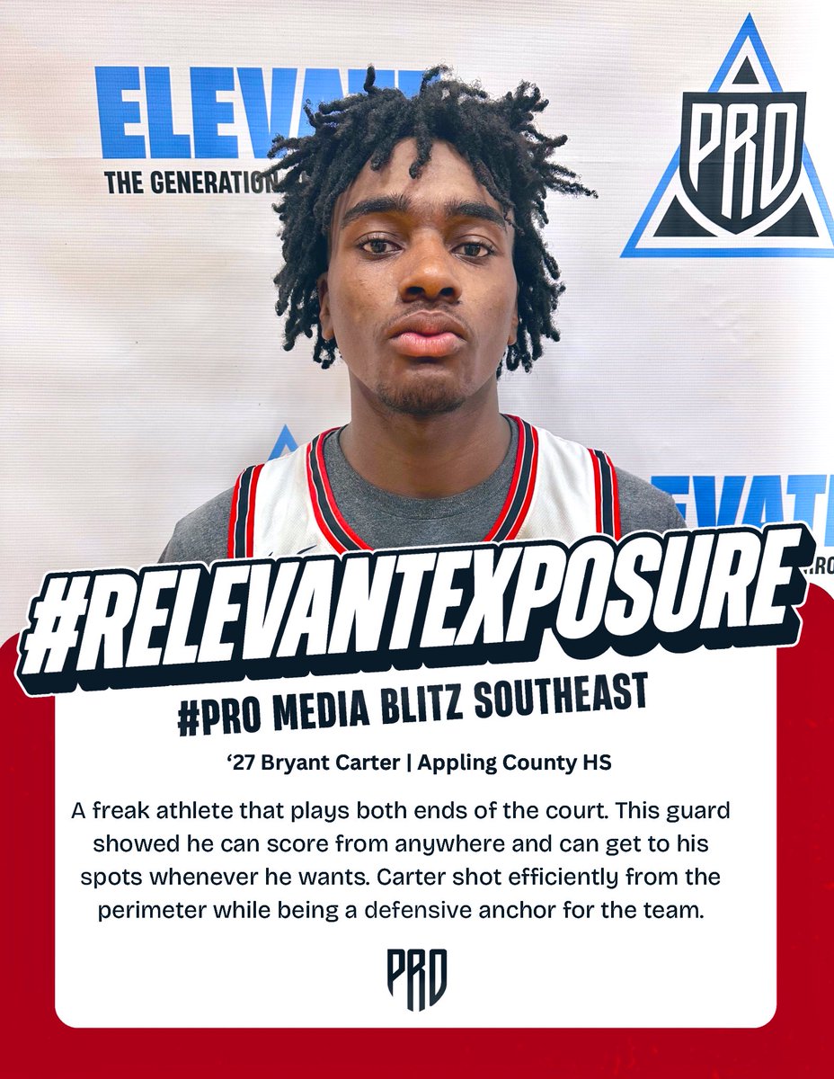🏀#PRO Media Blitz🔥Southeast🔥

📈The Breakdown📝

#GetRecruited
#RelevantExposure