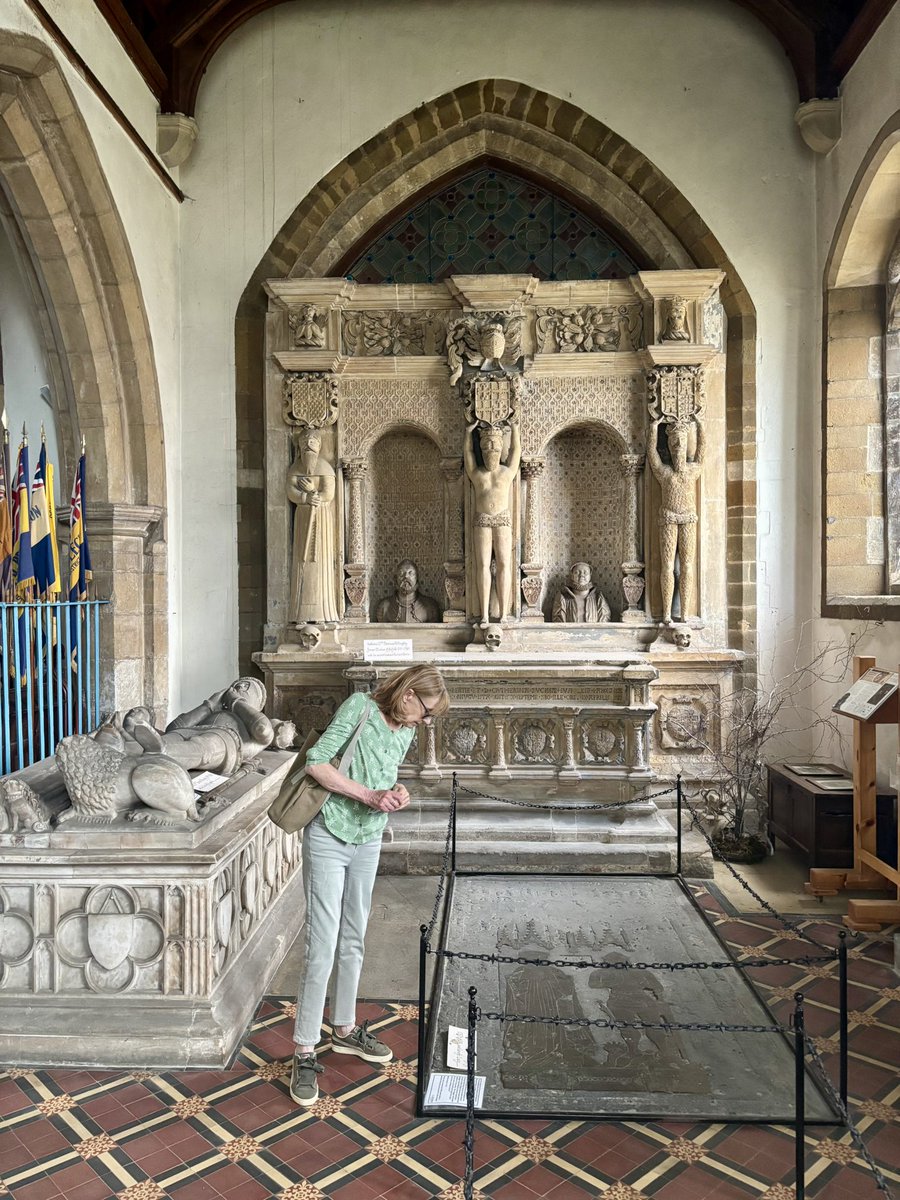 Lincolnshire Folk Tales Project (@lincsfolk) on Twitter photo A wild man of the woods, or wodewose, on the tomb of Katherine Baroness Willoughby D’Eresby (d.1580) and Richard Bertie in St James’s church, Spilsby. Another Lincolnshire wild man has stories attached to him, and perhaps another carving on a tomb:
lincolnshirefolktalesproject.com/2024/02/12/the… A wild man of the woods, or wodewose, on the tomb of Katherine Baroness Willoughby D’Eresby (d.1580) and Richard Bertie in St James’s church, Spilsby. Another Lincolnshire wild man has stories attached to him, and perhaps another carving on a tomb:
lincolnshirefolktalesproject.com/2024/02/12/the…
