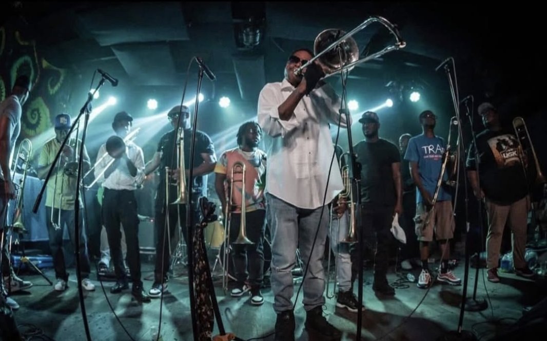 Corey Henry and New Orleans trombone! #FlashbackFriday #CoreyHenryAndTheTremeFunktetLiveAtVaughans